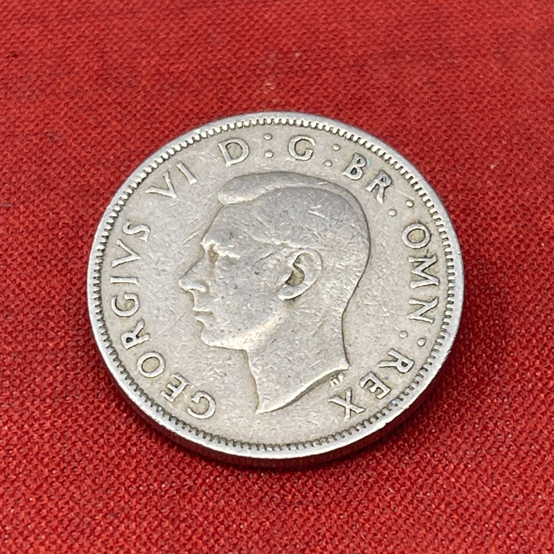 1948 George VI British 2 Shillings Florin