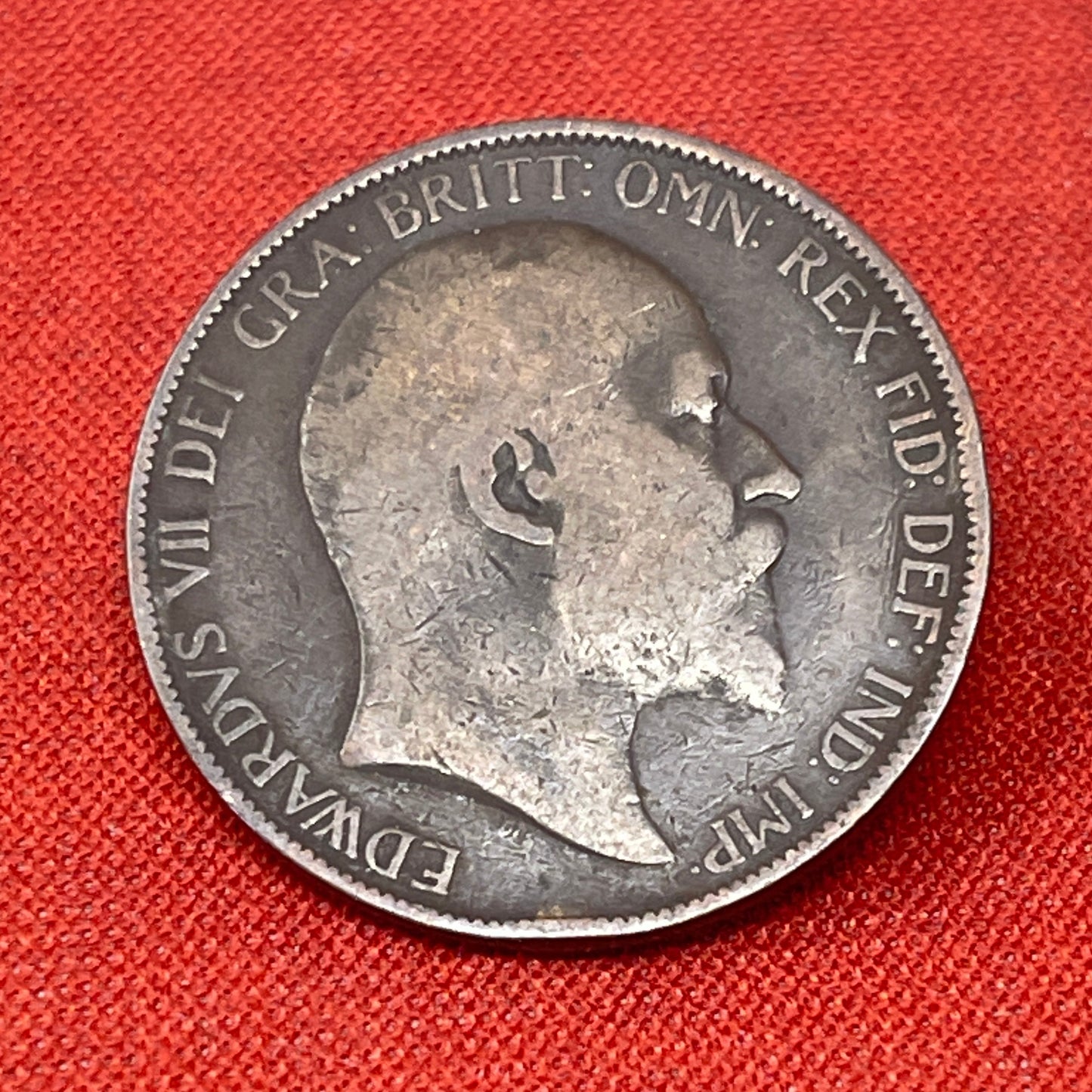 King Edward VII One Penny Dated 1906