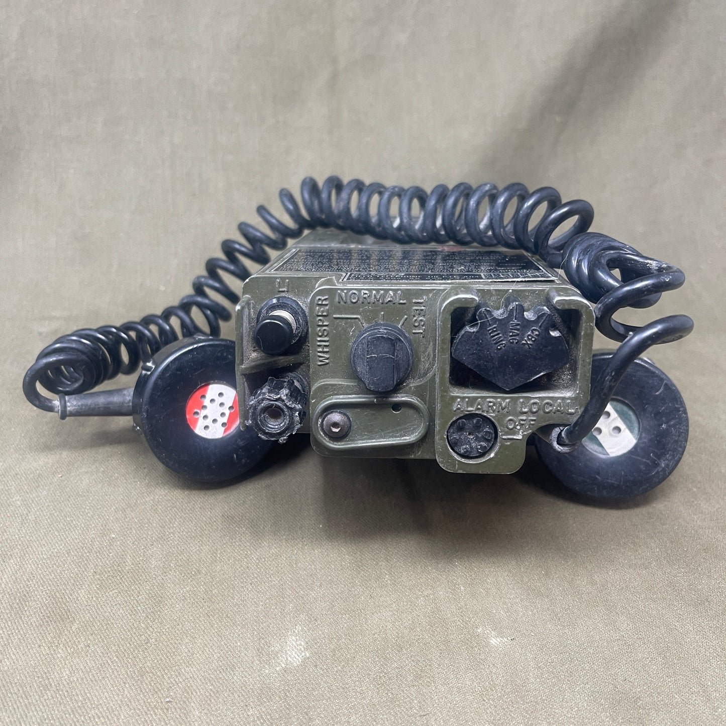 Racal Field Telephone Assy UK PTC404 - 6582428SOR