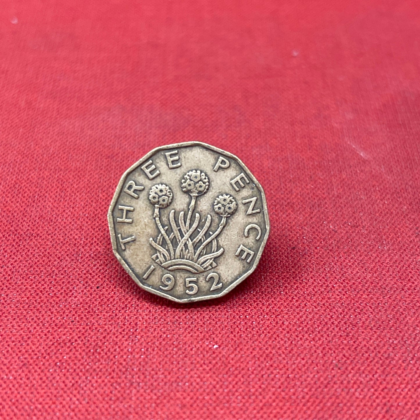 King George VI 1952 Threepence Coin
