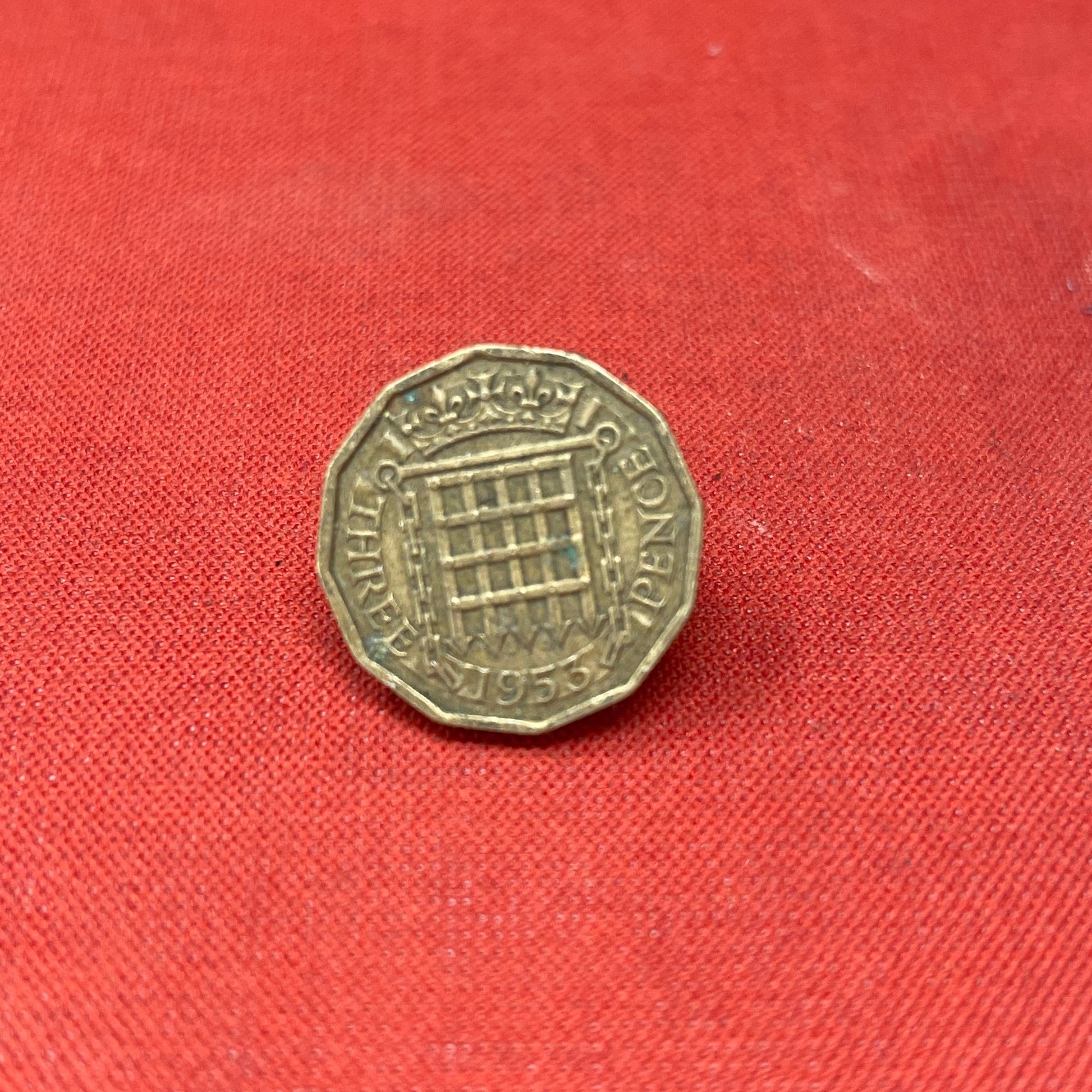 King George VI 1953 Threepence Coin