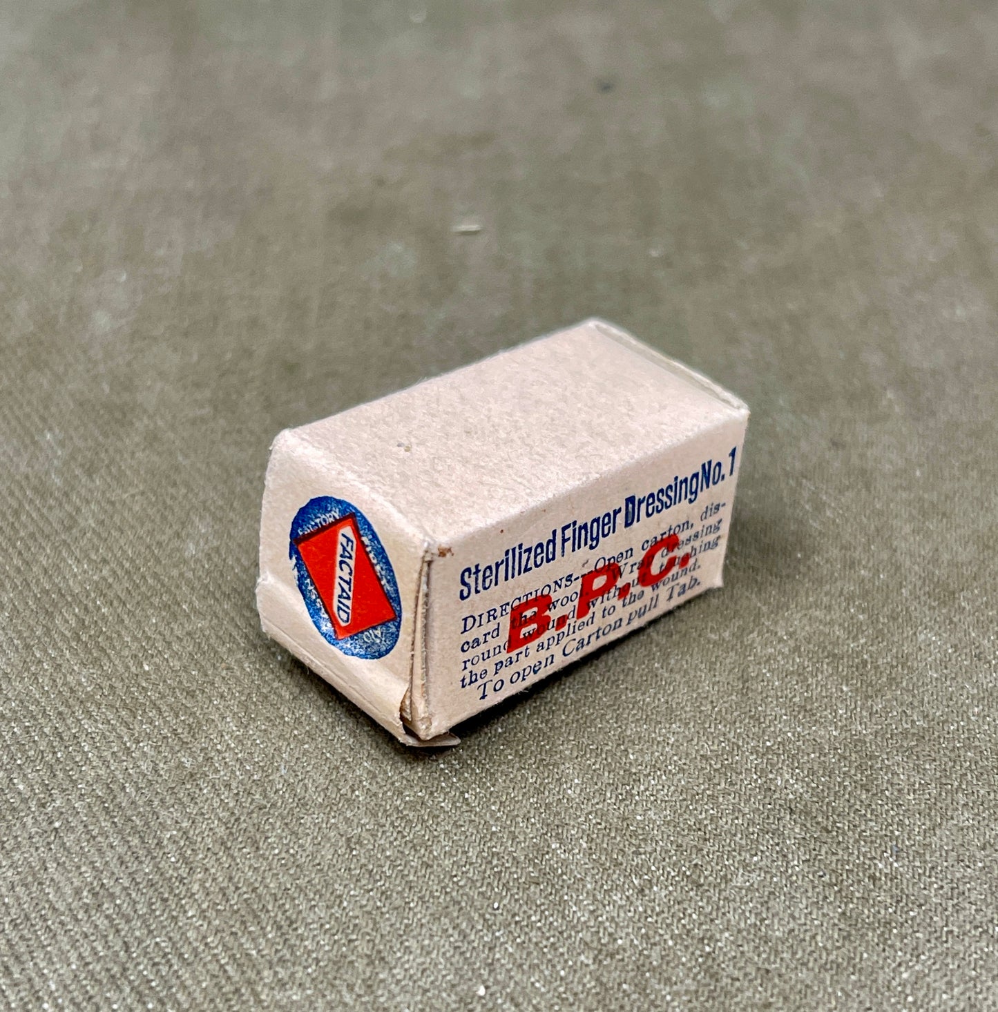 Sterilized Finger Dressing No 1 B.P.C