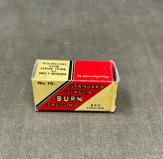 No 10 Standard Finger Burn Dressing B.P.C Robinson & Son