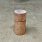 Vintage Wooden Medicine Container with Glass Vial & Cork – Excellent Condition