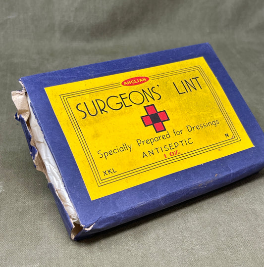 Anglian Surgeons Lint 1OZ Specially Prepared For Dressings Antiseptic