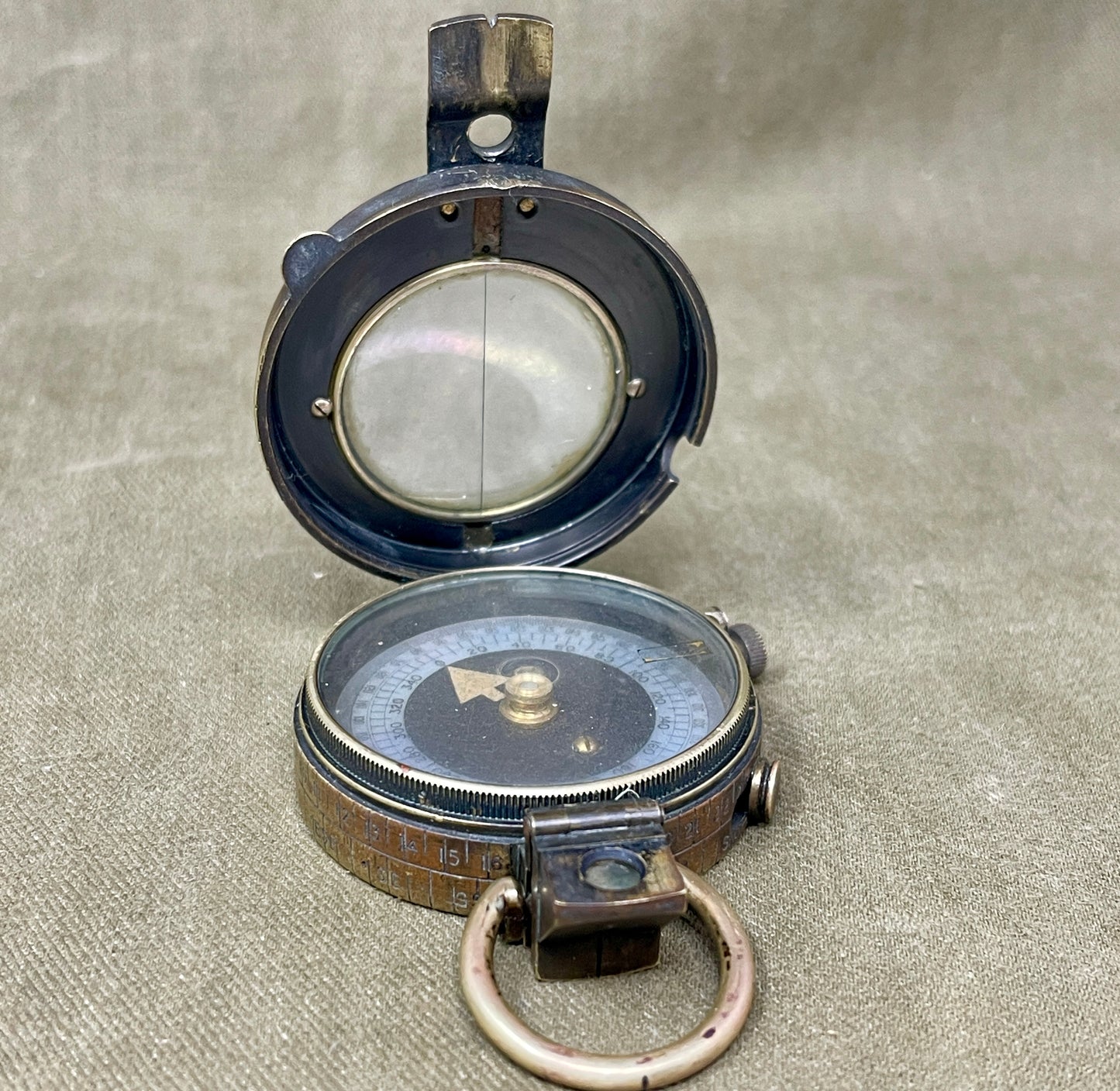 WWI British Verner’s Patent Marching Compass