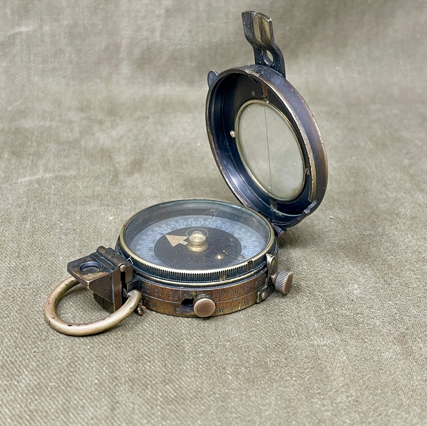 WWI British Verner’s Patent Marching Compass