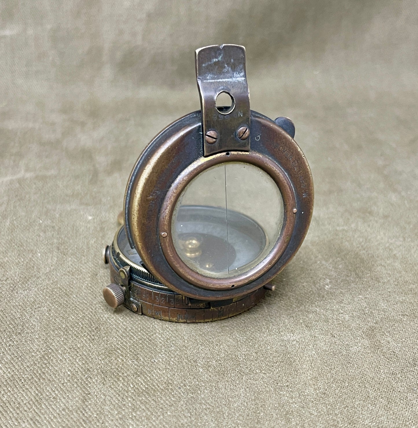 WWI British Verner’s Patent Marching Compass