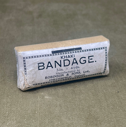 Khaki Bandage 3 In x 4 Yards Robinson & Son