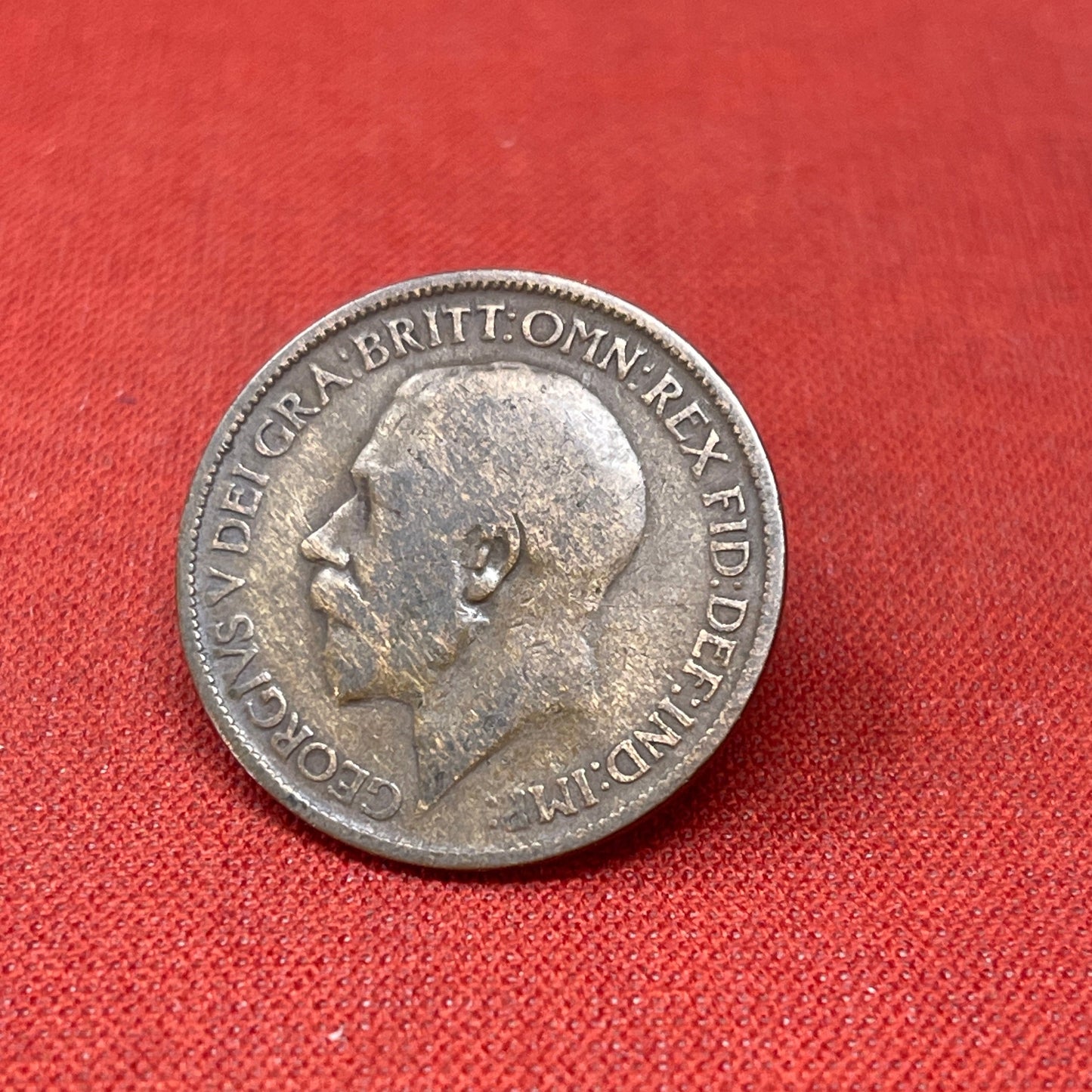 King George V Farthing 1914