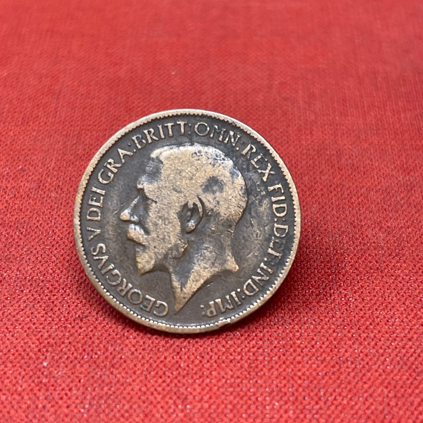 King George V Farthing 1914