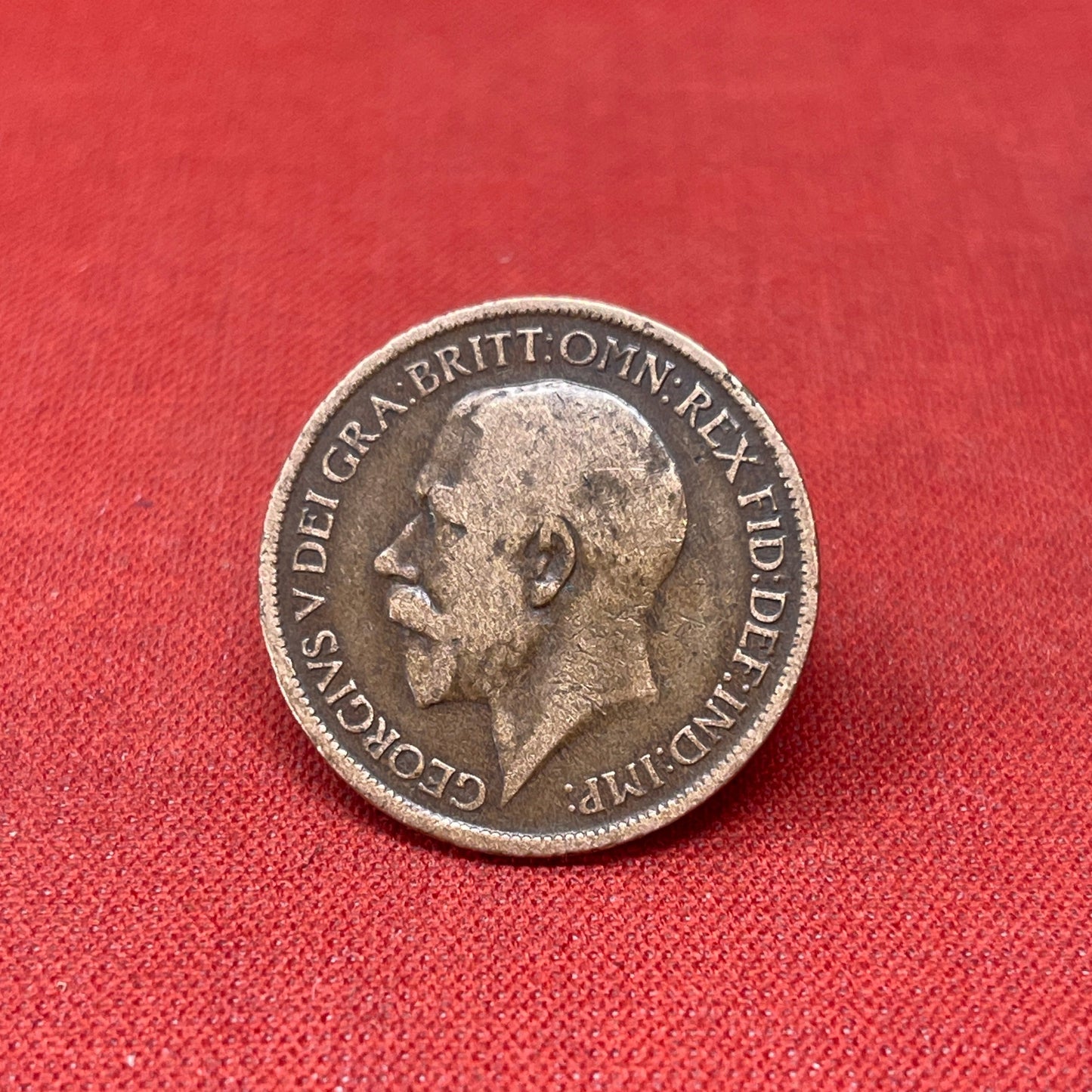 King George V Farthing 1914