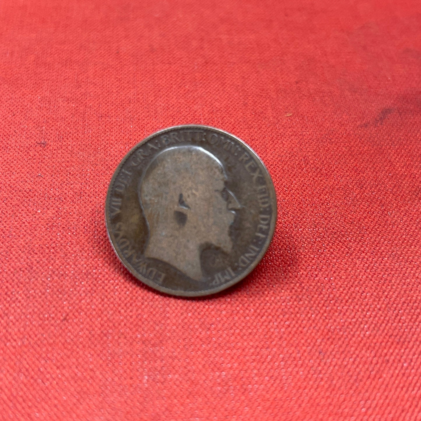 King Edward VII Half Penny Coin 1902