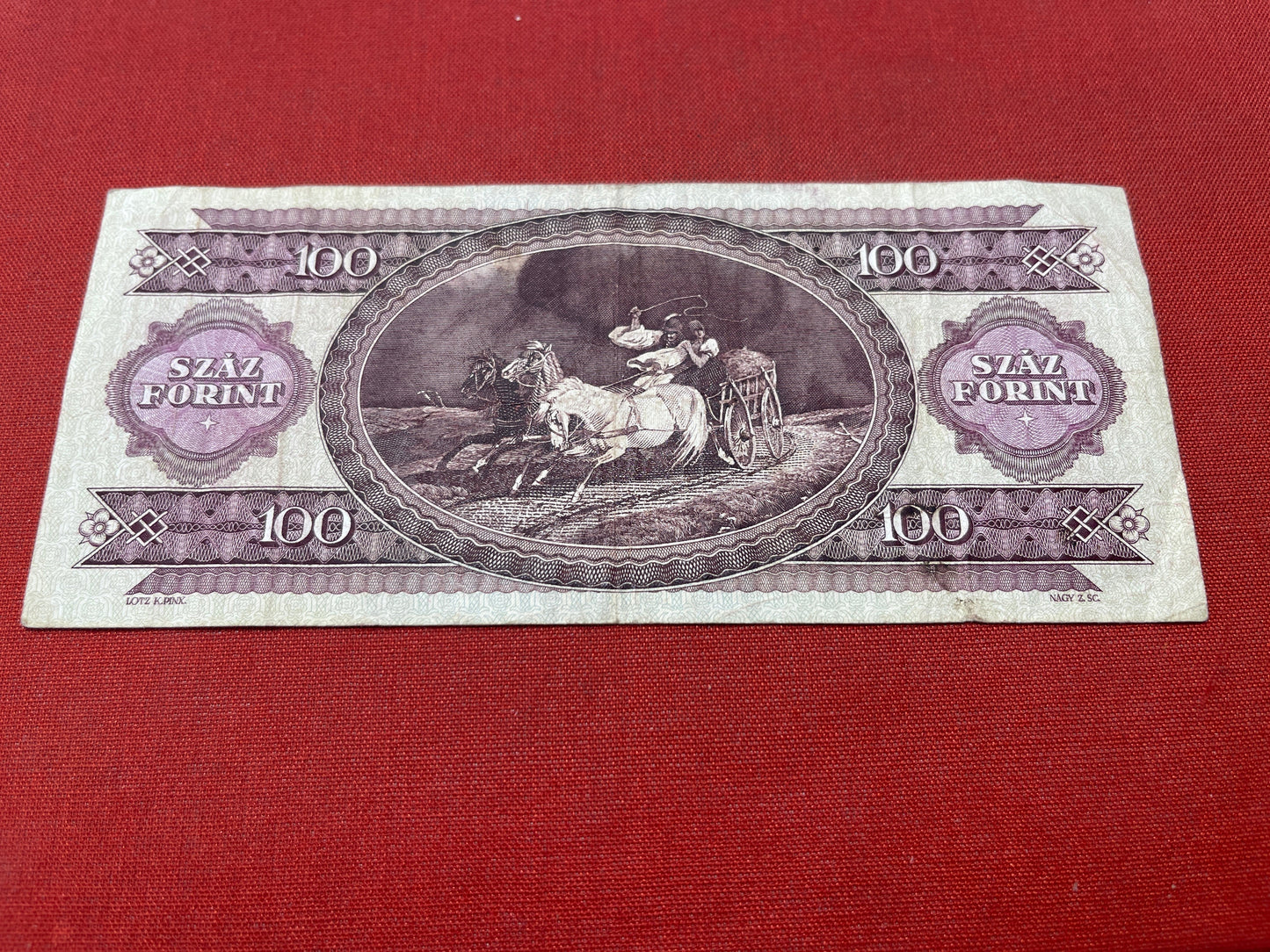 Hungary 100 Forint Banknote