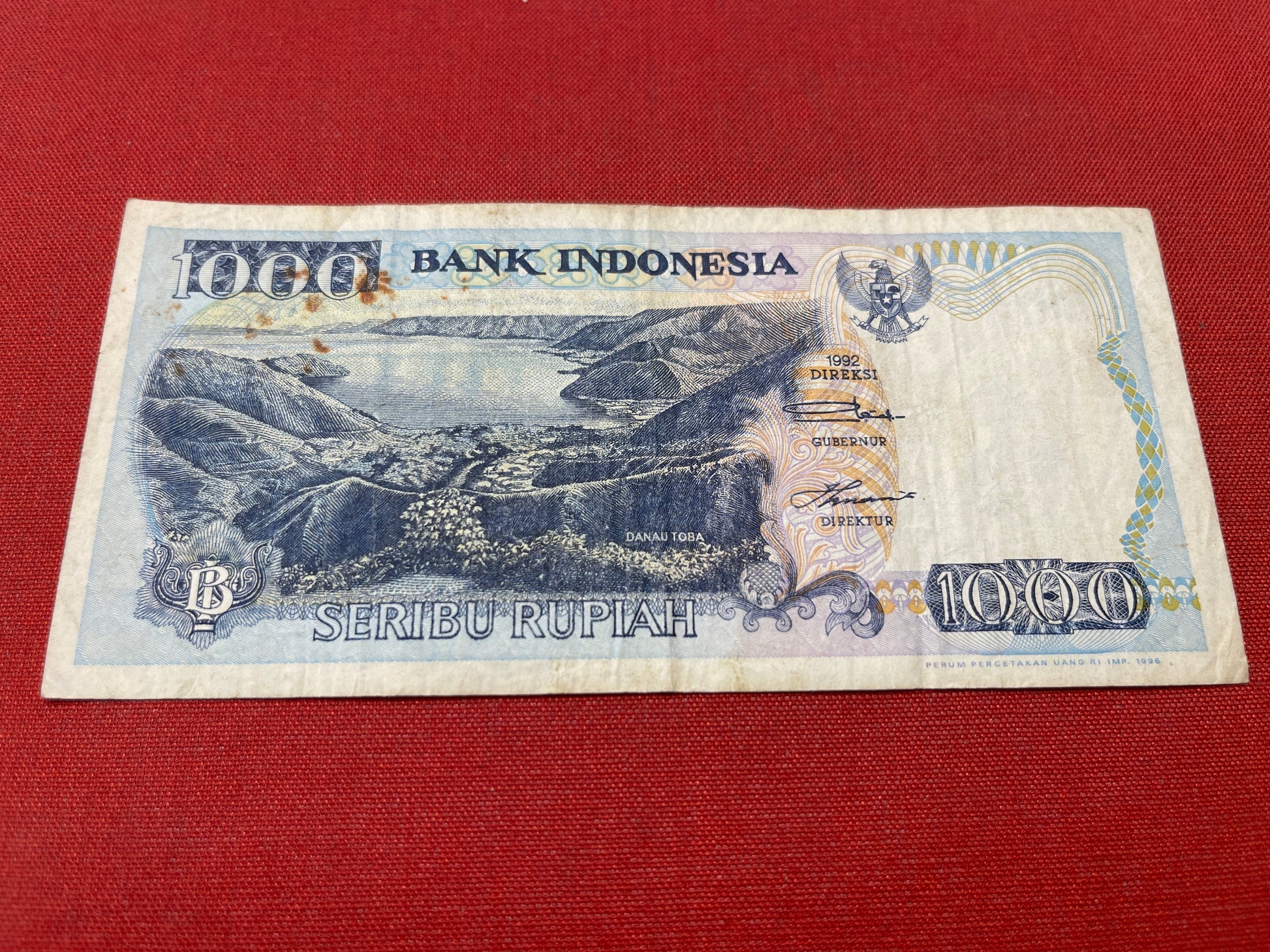Bank Of Indonesia 1000 Seribu Rupiah JWT 247219 bank-of-indonesia-1000-seribu-rupiah-jwt-247219