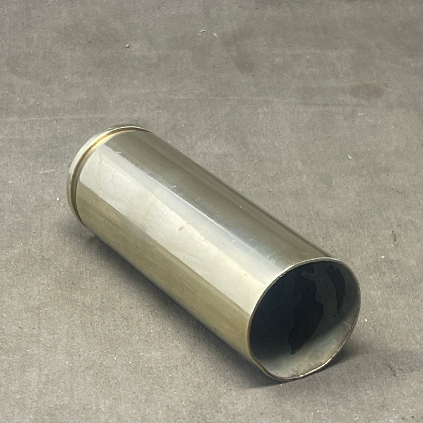 British 30mm AFV CBrass CArtridge Case , cut down to make a Pen Holder