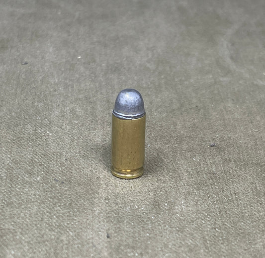 Bullet on a concrete surface