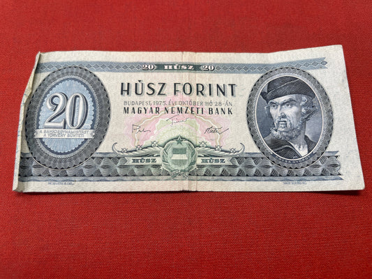 Hungary 20 Forint Banknote