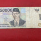 Indonesia, 50,000 Rupiah, Banknote