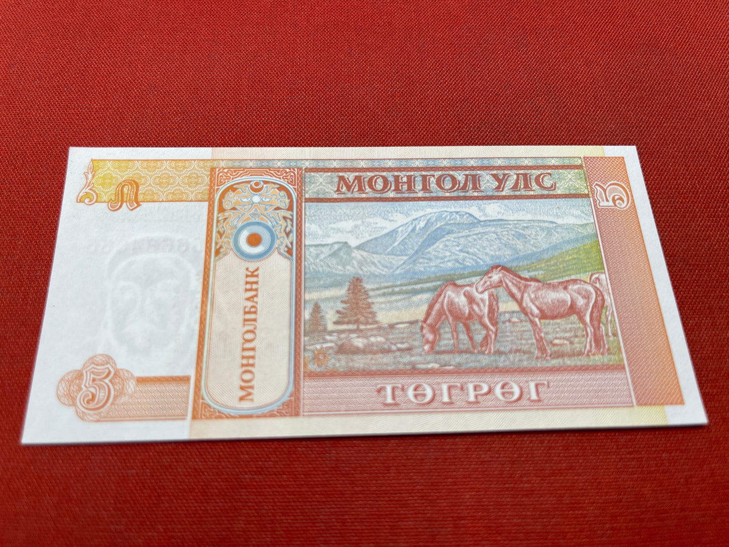 Bank of Mongolia 5 Tögrög