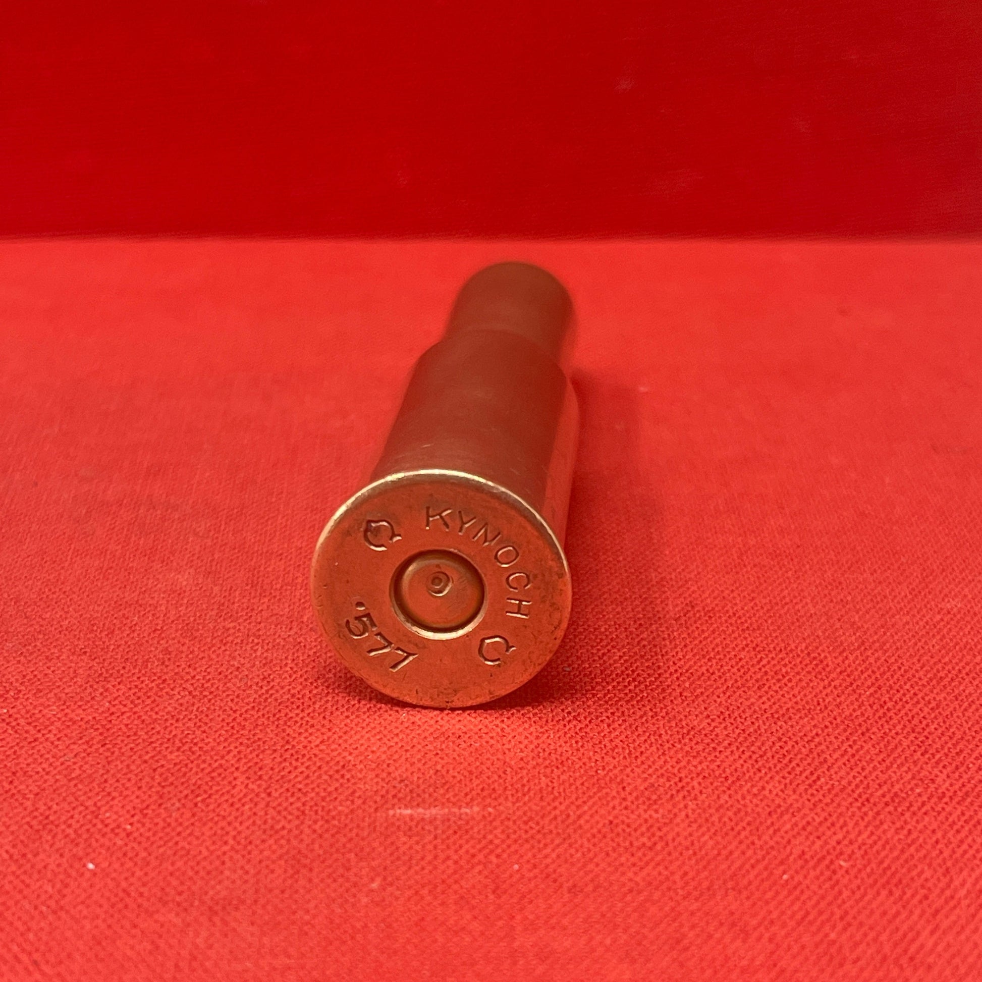 Explore the Martini-Henry .577 Cartridge Case, a revered piece of military and hunting history. Known for its robust brass construction and powerful 480-grain bullet, it embodies reliability and historical significance. Admired by collectors and enthusiasts of antique firearms, it represents an era of colonial conflicts and frontier exploration