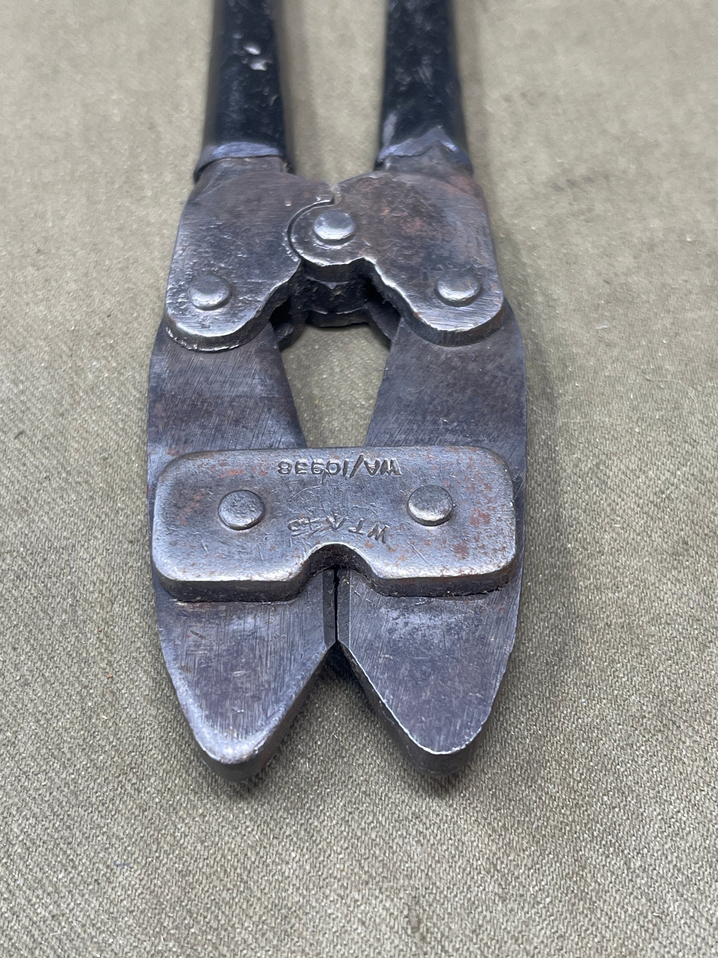 Original WWII British  Small Wire Cutters Dated 1941 Made by WT