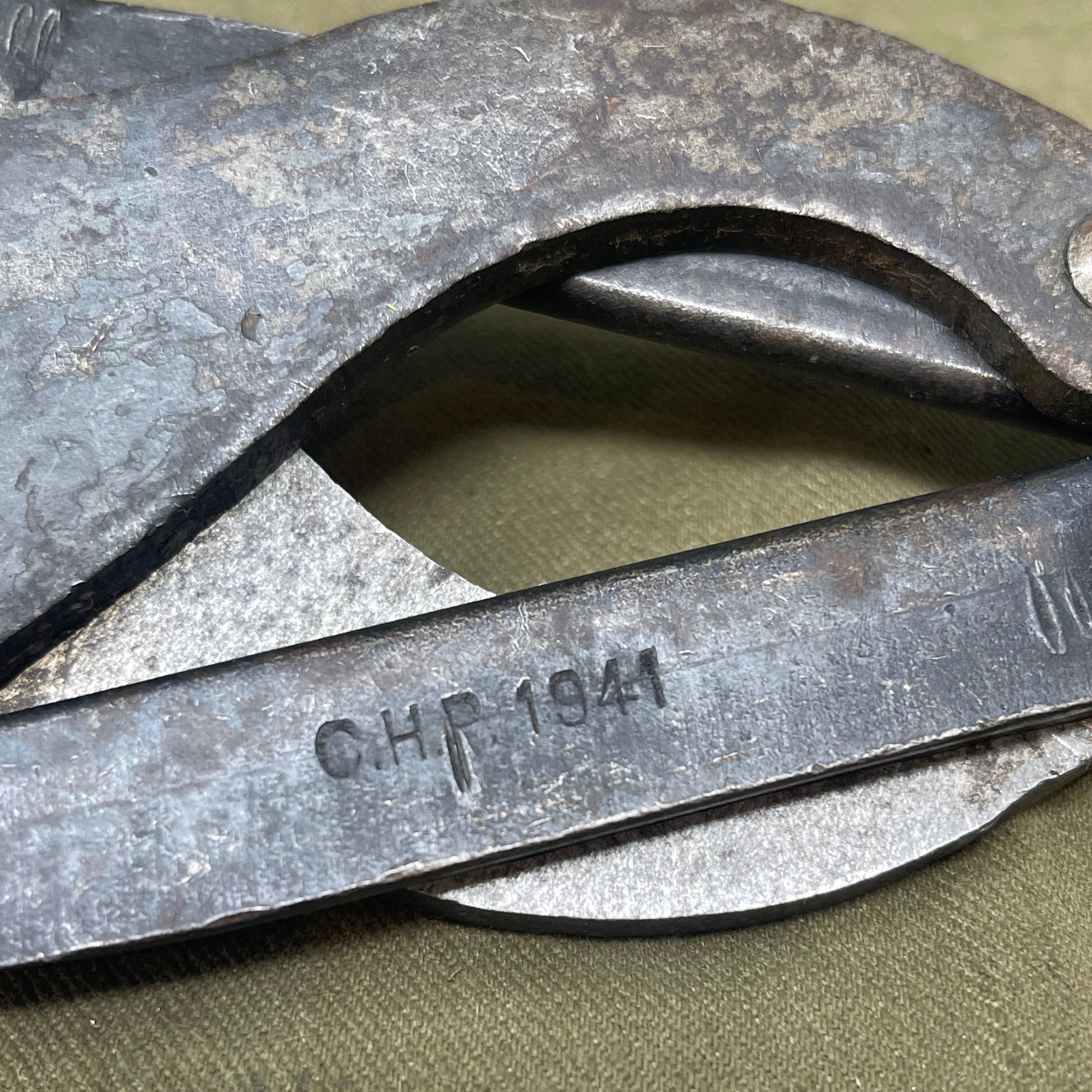 Original WWII British  Wire Cutters Dated 1941