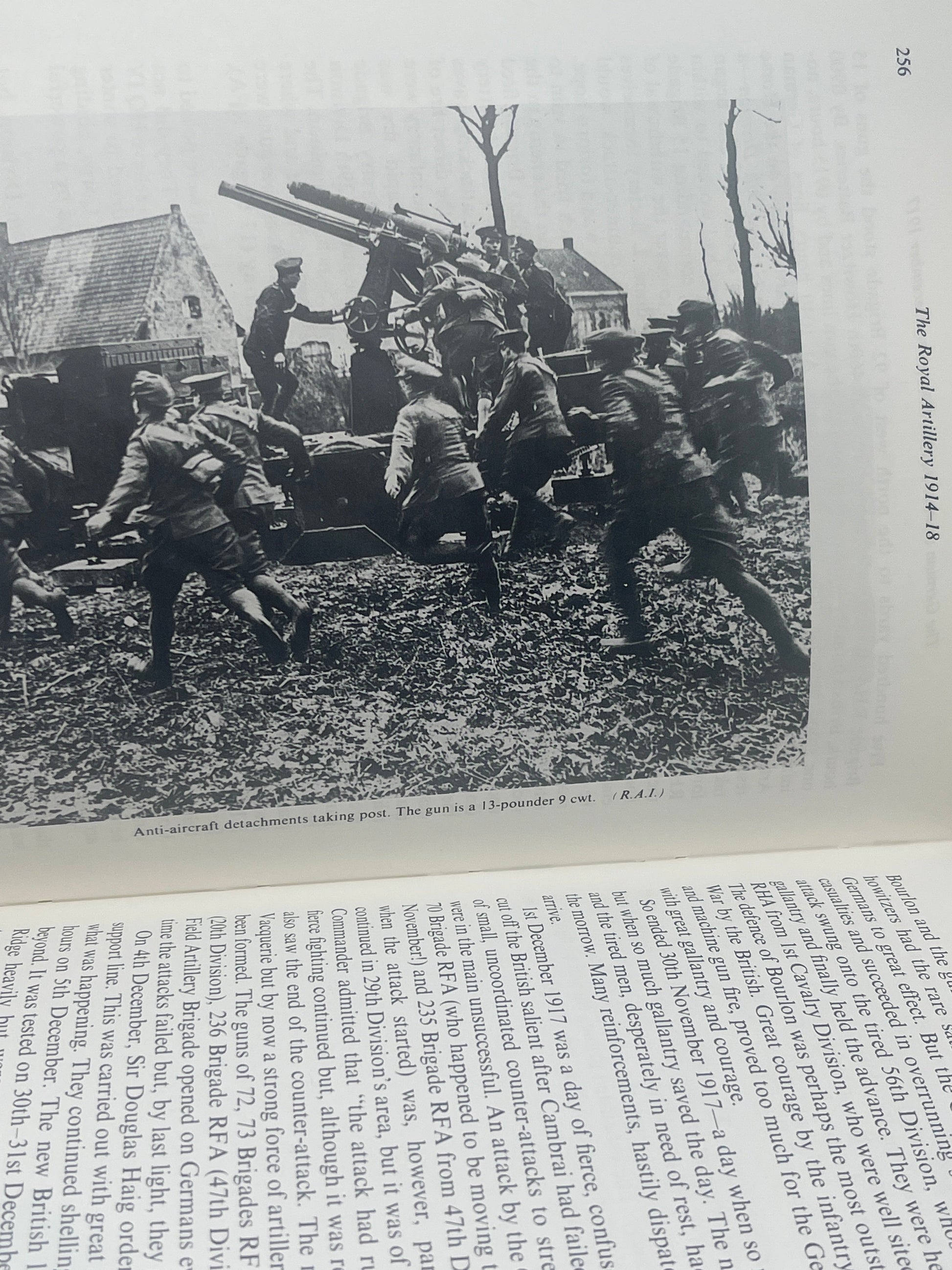 History of the Royal Regiment of Artillery Western Front 1914-18 by General Sir Martin Farndale KCB