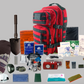 One Person 72hr Emergency Survival "Bug Out Bag" Red