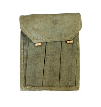 Polish Warsaw Pact Military 3 Mag 7.62x25 PPS 43 Canvas Pouch