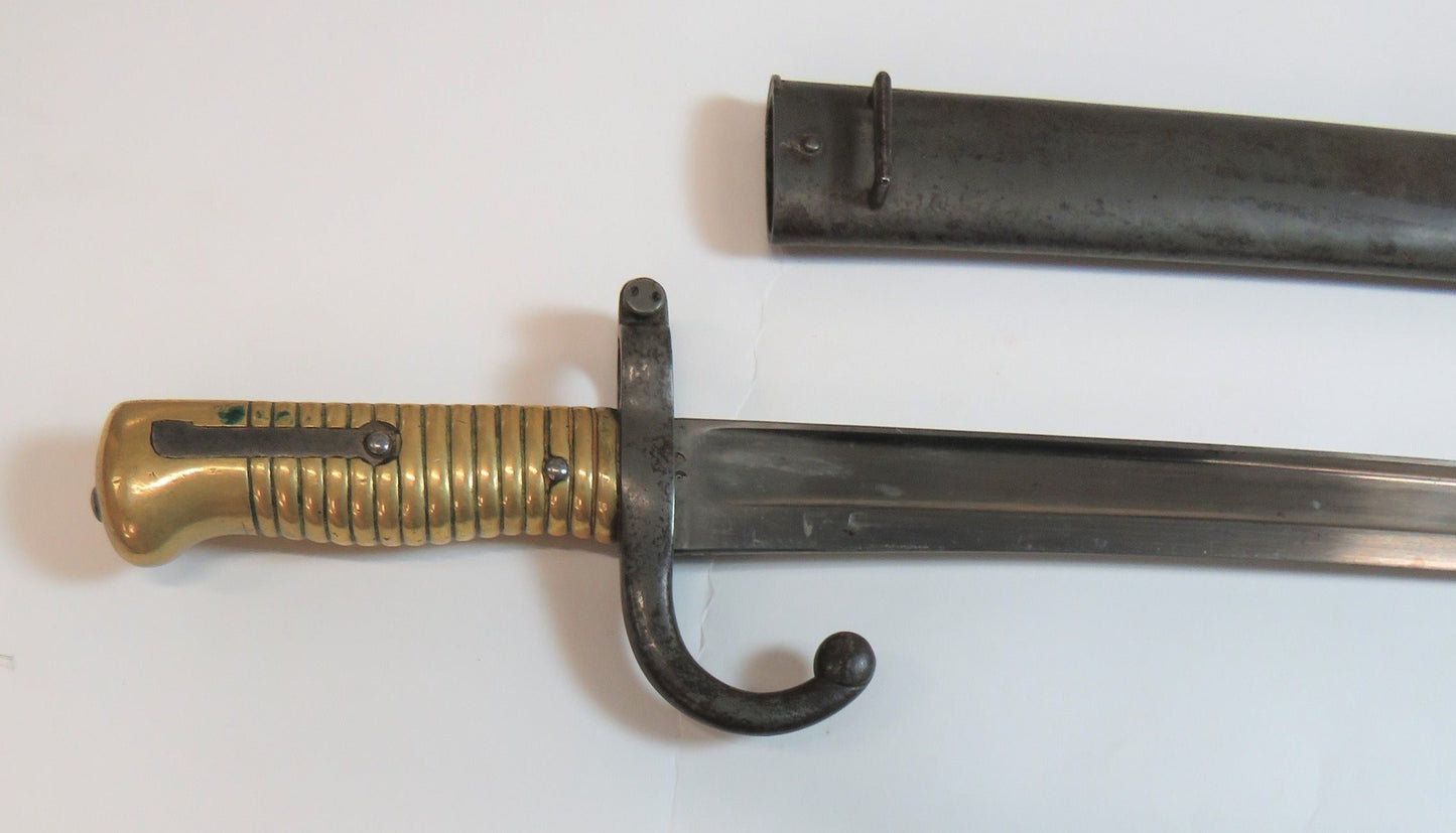 French Chassepot Bayonet 22 1/2 inch,