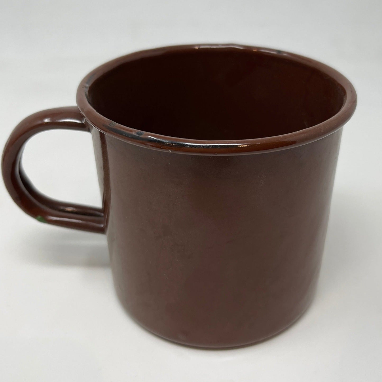 British Army Brown Mug 1950's dated