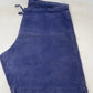 side view 1942 Dated Blue British Army PT Shorts