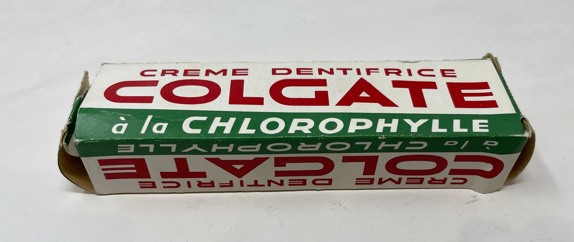 1950's Box COLGATE Chlorophyll Vintage toothpaste