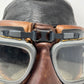 Flying Helmet, Type C (wired), Goggles, Flying, Mk VIII