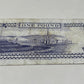 rear of British Isle of Man One Pound Note