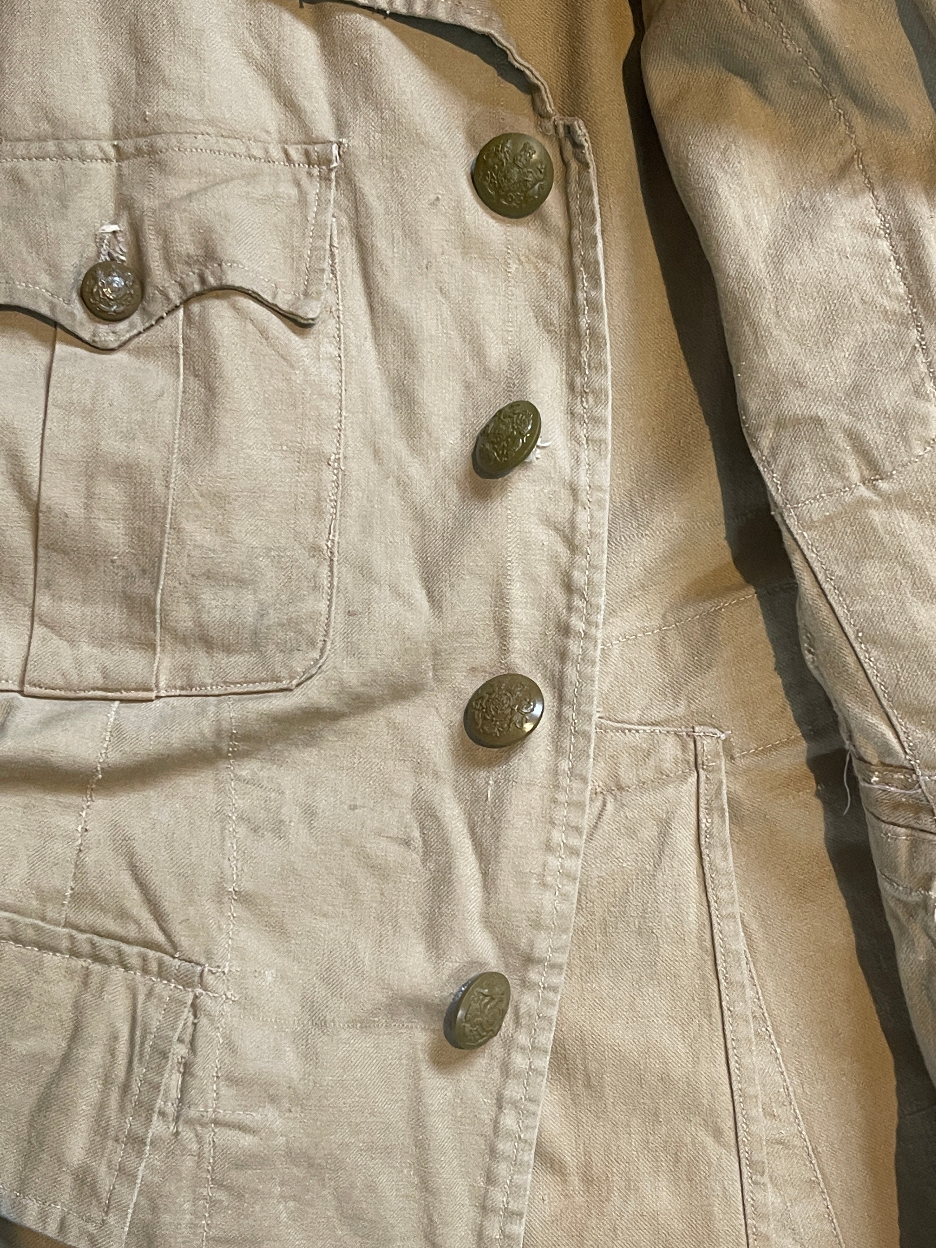 WW2 British Khaki Bush Jacket