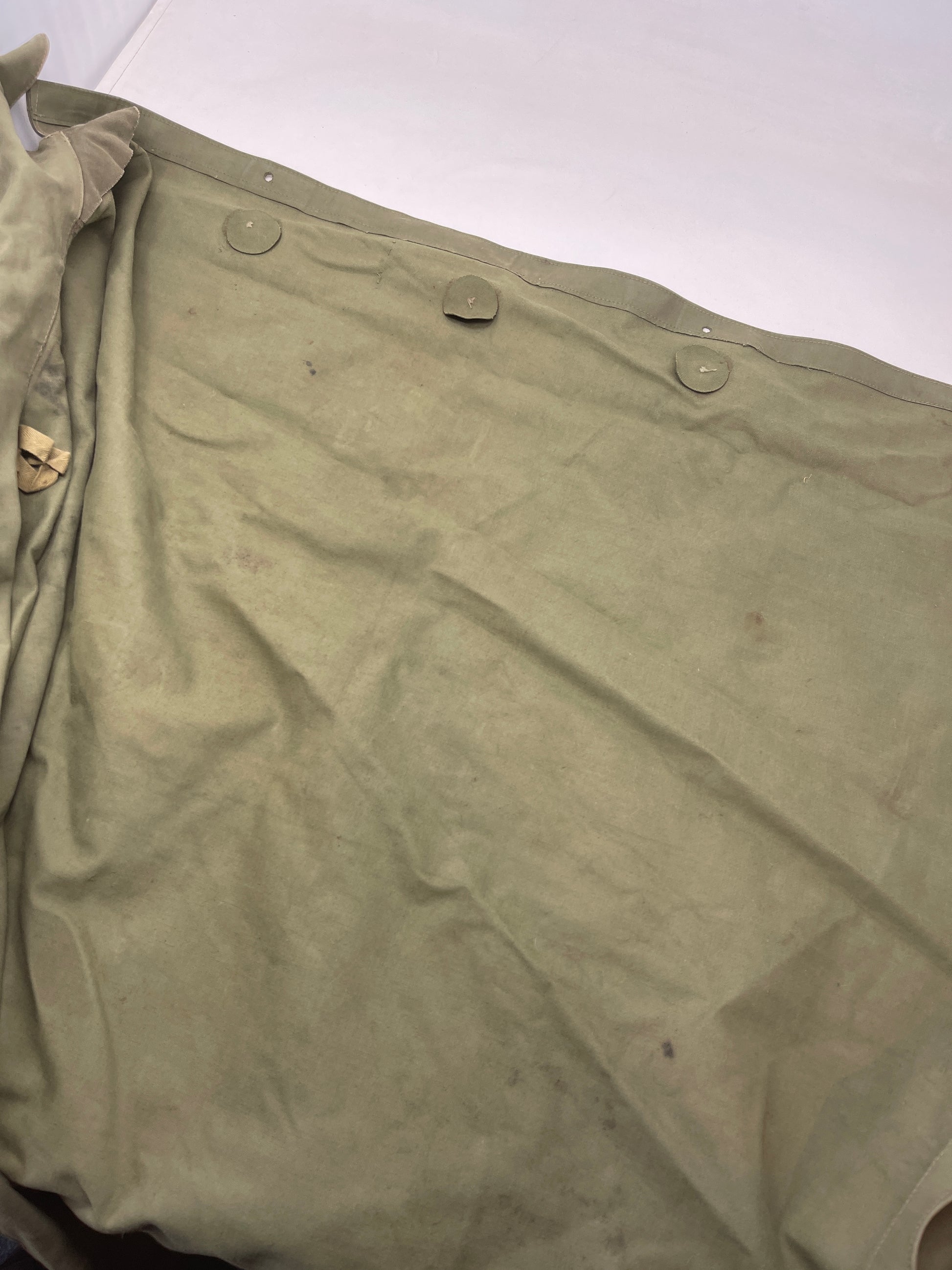 1950's British Army Green Poncho