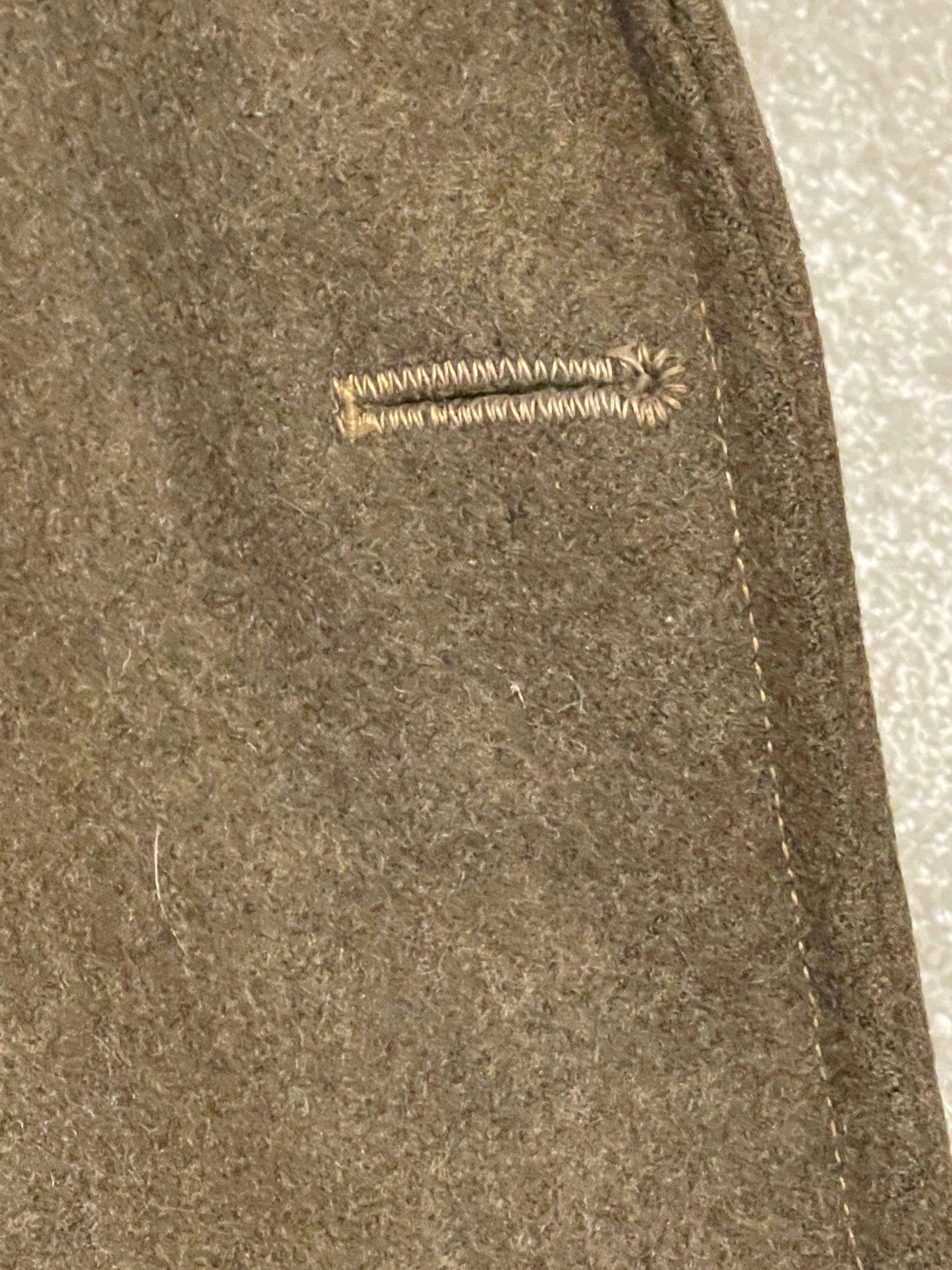 British Great Coat Dismounted 1940 Pattern shoulder
