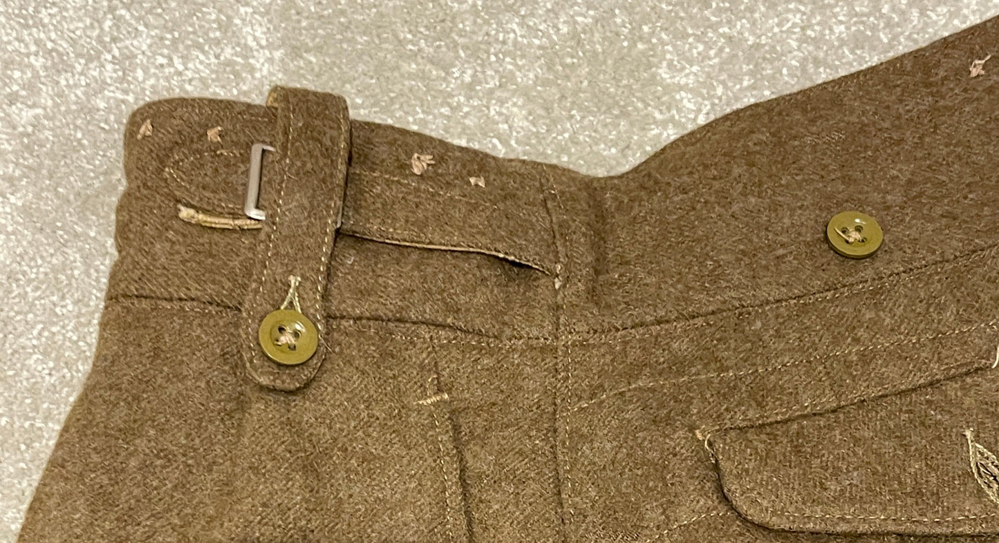 British Army Pair of Battle Dress Trousers