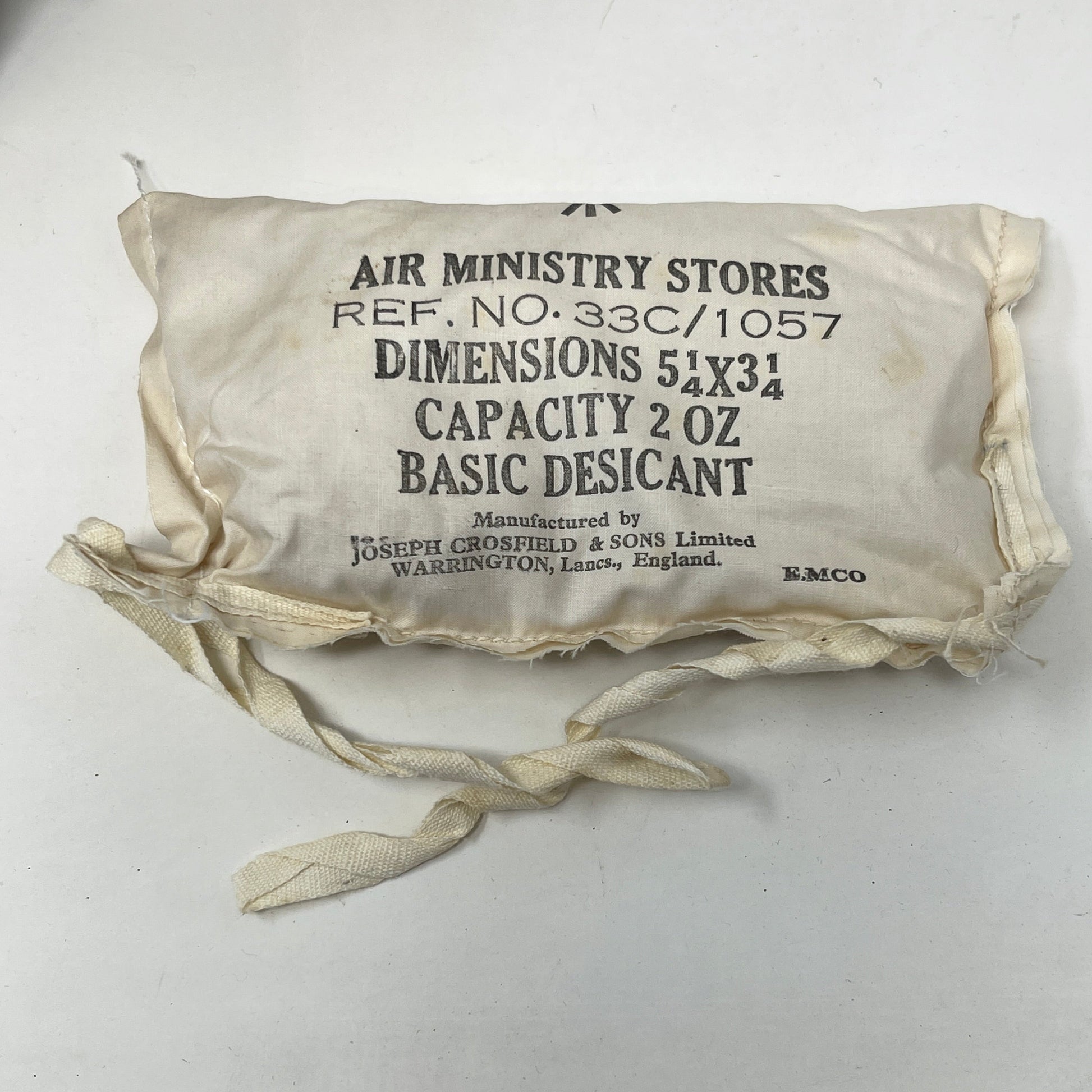 RAF WW2 Desiccant pack