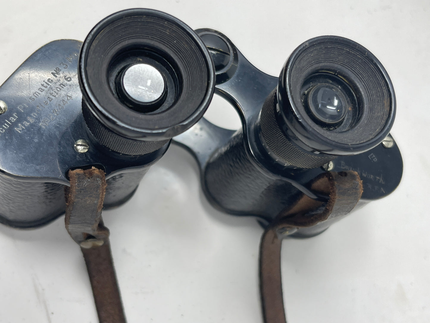 WW1 Pair of British No3 Prismatic Binoculars.