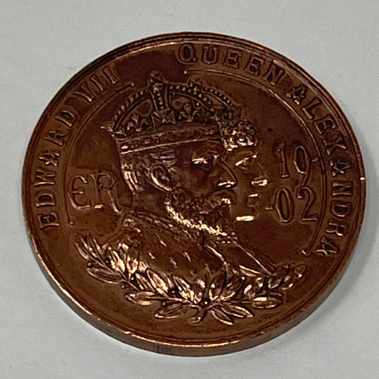 Edward V11 and Queen Alexander Coronation Medallion