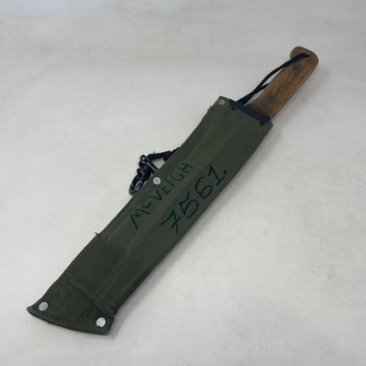 British Army 1944 Pattern Machete with Sheath