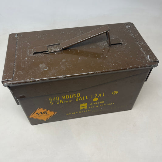 British H83 Ammunition Box for 5.56mm in Bandoliers