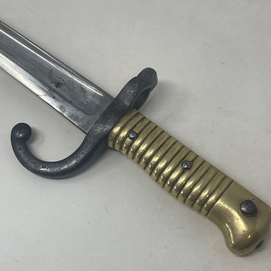 French Chassepot Bayonet 22 1/2 inch,