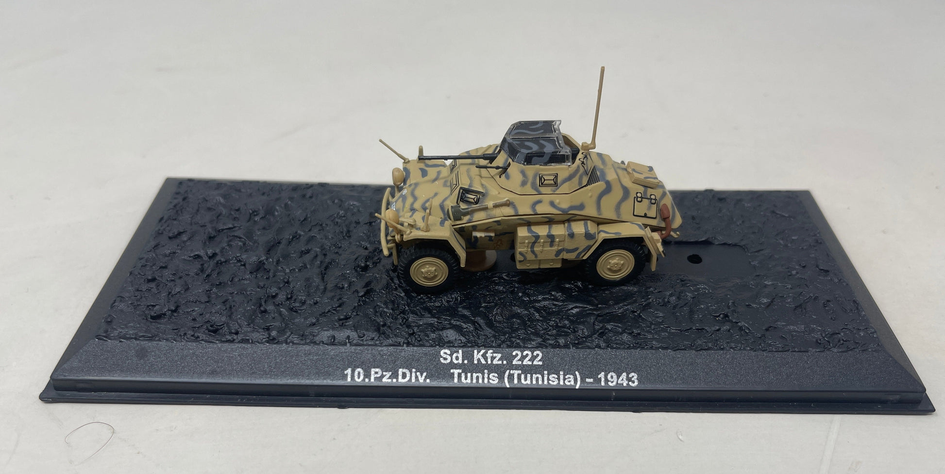 Sd. Kfz. 222 Scout Car 10th Panzer Division Tunisia 1943