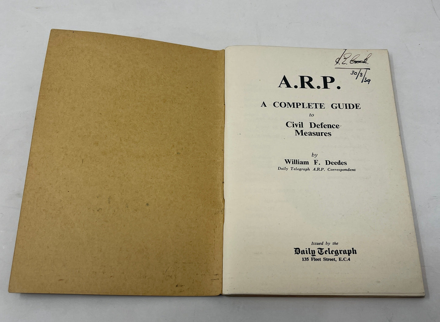 WW2 ARP A Complete Guide To Civil Defence Measures