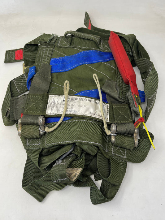 British CSEP Container Straps Equipment Parachutist