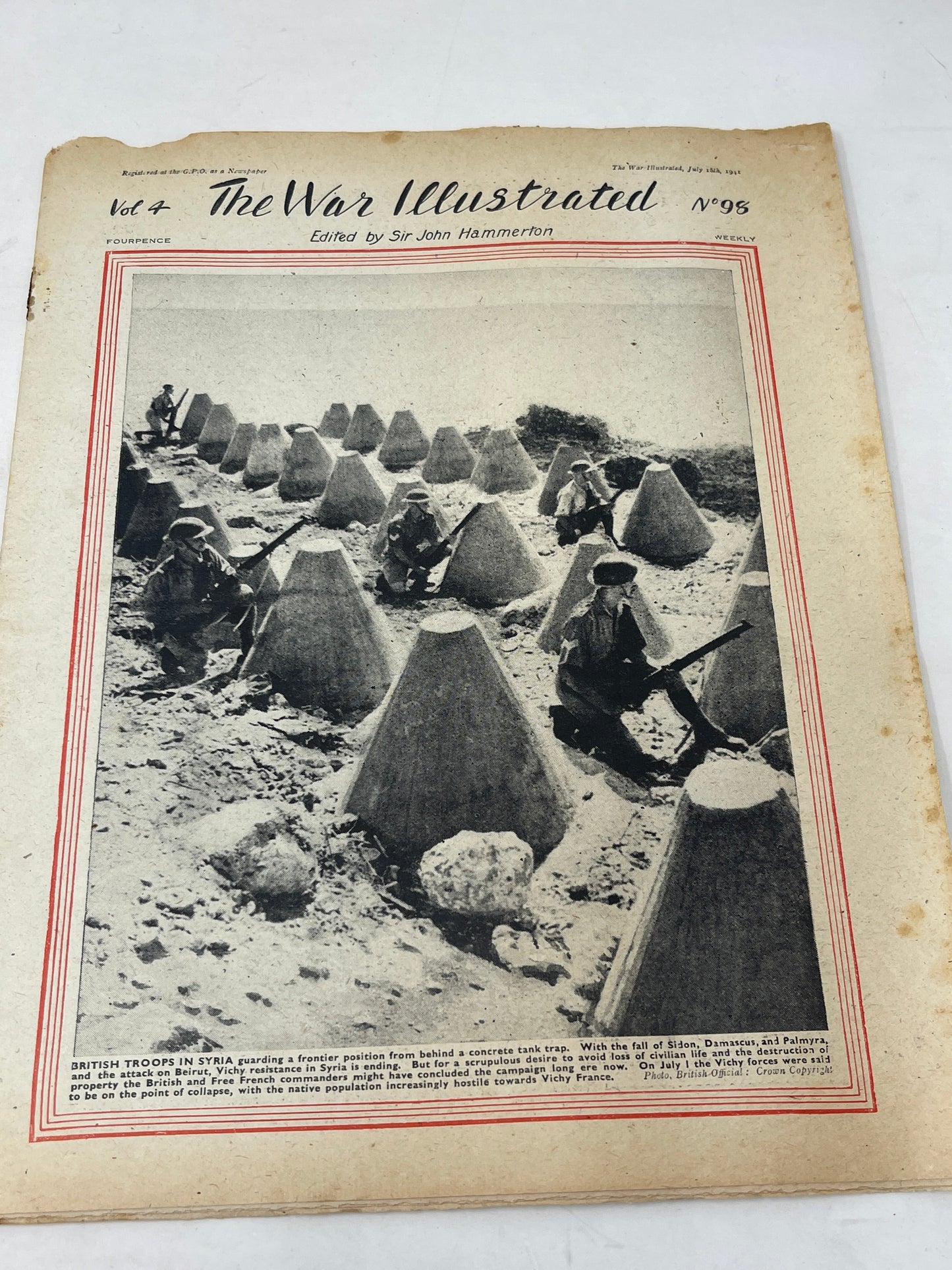 The War Illustrated No 98